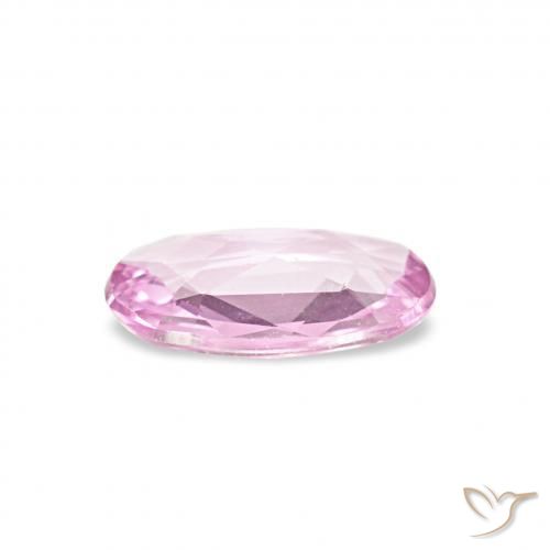 Safira Rosa chiclete Natural 0.32ct, oval, VVS