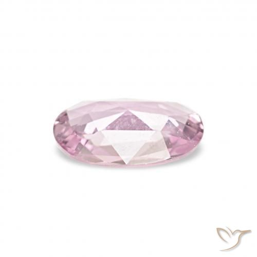 Safira Luz rosa Natural 0.33ct, oval, VVS