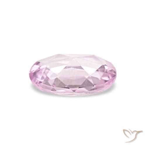 Safira Roxo-rosa claro Natural 0.43ct, oval, VVS