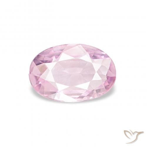 0.42ct Luz rosa Safira, oval, VS