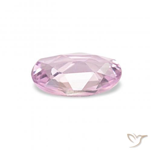 Safira Luz rosa Natural 0.42ct, oval, VS
