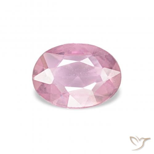 0.41ct Rosa bem claro Safira, oval, VS