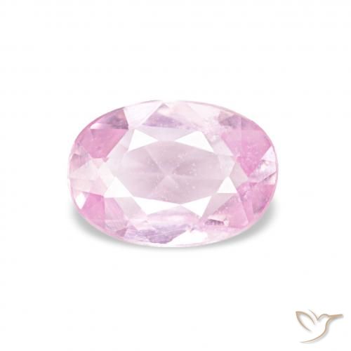 0.52ct Luz rosa Safira, oval, VS