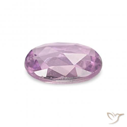Safira Roxo rosado Natural 0.53ct, oval, VS
