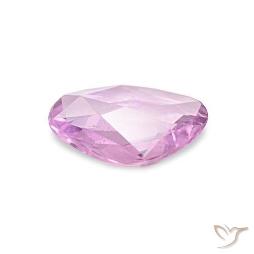Safira Rosa brilhante Natural 0.47ct, Chique, VS