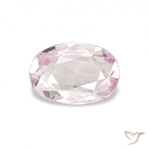 0.44ct Rosa bem claro Safira, oval, VVS