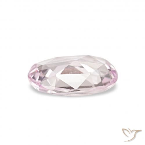 Safira Rosa bem claro Natural 0.44ct, oval, VVS