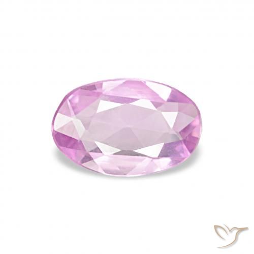 0.33ct Luz roxa Safira, oval, VVS