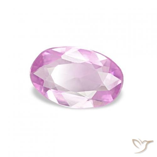 Safira Luz roxa Natural 0.33ct, oval, VVS