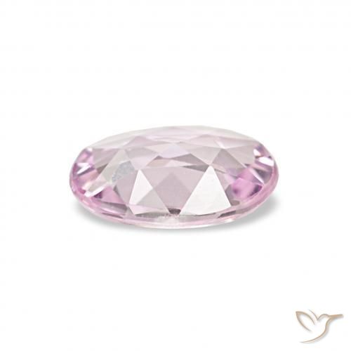 Safira Rosa Cereja Claro Natural 0.43ct, oval, VVS