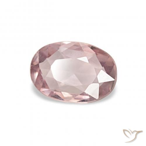 Safira Rosa Chiclete Claro Natural 0.52ct, oval, VVS
