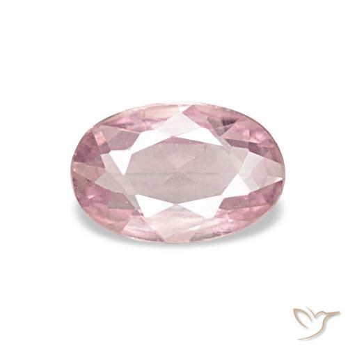 0.42ct Luz rosa Safira, oval, VVS