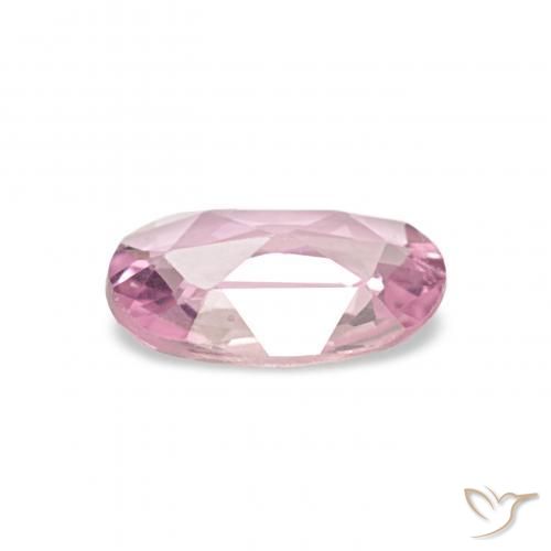 Safira Luz rosa Natural 0.43ct, oval, VVS