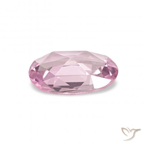 Safira Rosa chiclete Natural 0.48ct, oval, VVS