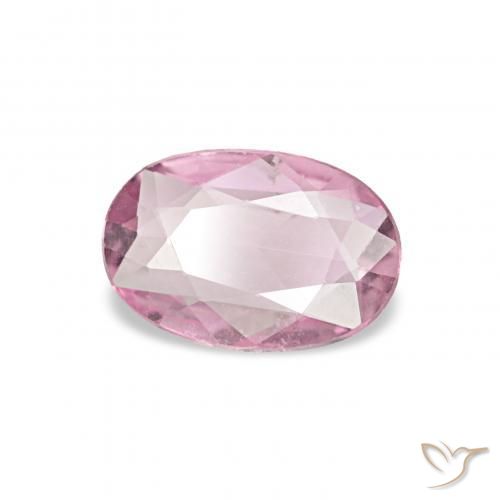 Safira Luz rosa Natural 0.33ct, oval, VVS