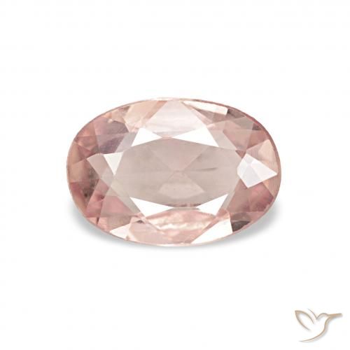 0.44ct Rosa Terroso Safira, oval, VVS