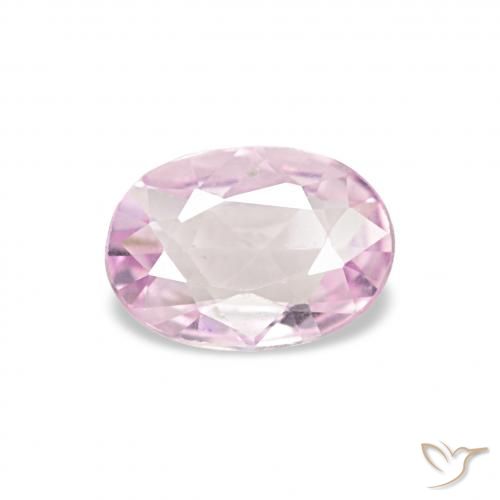 0.38ct Luz rosa Safira, oval, VVS