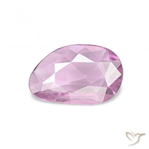 0.60ct rosa médio Safira, Chique, VS