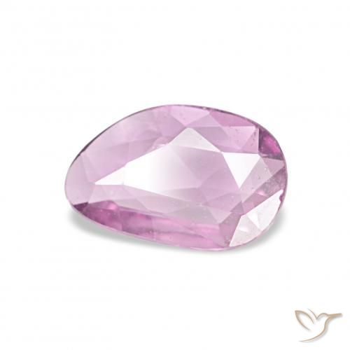 Safira rosa médio Natural 0.60ct, Chique, VS