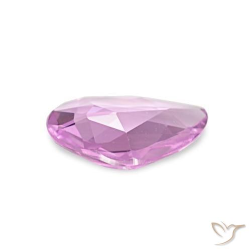 Safira Roxo rosado Natural 0.49ct, Chique, VVS