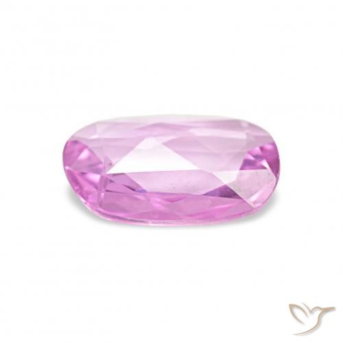 Safira Roxo rosado Natural 0.55ct, Chique, VVS