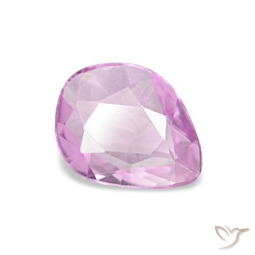 Safira Roxo Violeta Rosado Claro Natural 0.59ct, Chique, VVS