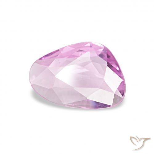 Safira Luz roxa Natural 0.36ct, Chique, VVS