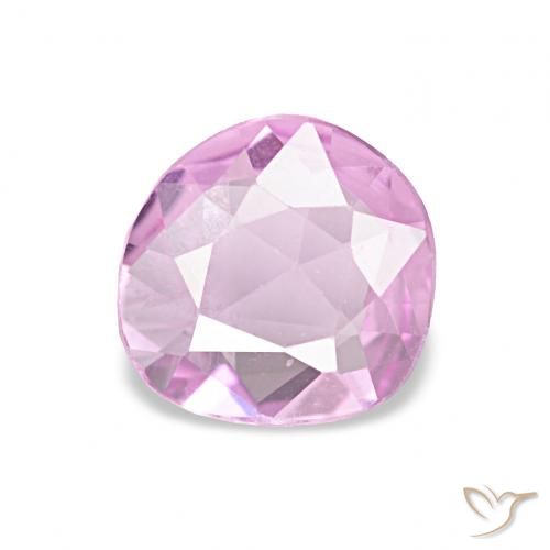 0.58ct Roxo Violeta Rosado Claro Safira, Chique, VVS