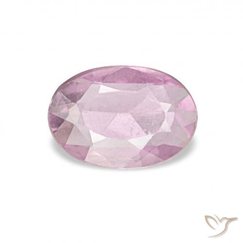 0.44ct lavanda profunda Safira, oval, VS