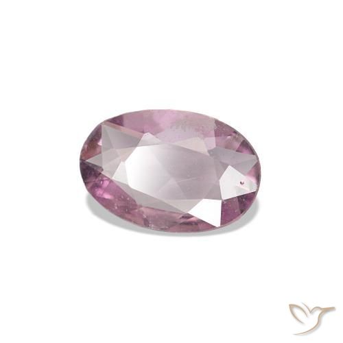 Safira Tom malva profundo Natural 0.30ct, Corte Oval, VS