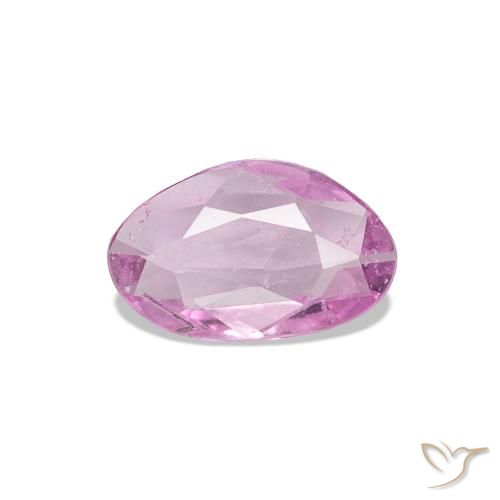 Safira Roxo Rosa Natural 0.49ct, Chique, VS