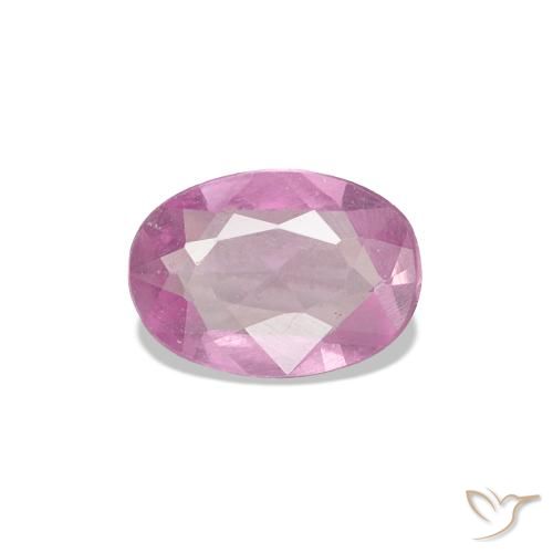 0.39ct Magenta claro Safira, oval, VS