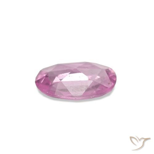 Safira Magenta claro Natural 0.39ct, oval, VS