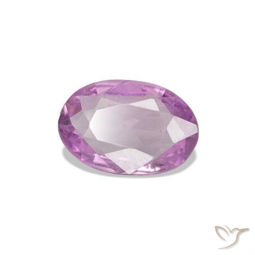 Safira Luz roxa Natural 0.34ct, oval, VS
