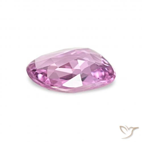 Safira Rosa bem claro Natural 0.46ct, Chique, VVS