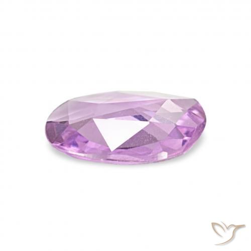Safira Lilás claro Natural 0.41ct, Chique, VVS