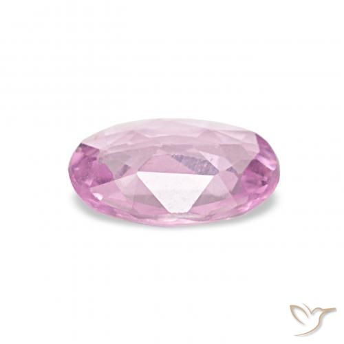 Safira Roxo Rosa Natural 0.43ct, oval, VVS-VS