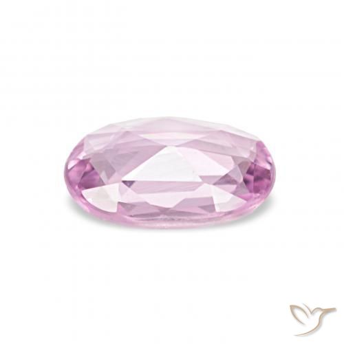 Safira roxo médio Natural 0.46ct, oval, VVS-VS
