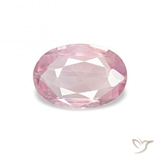 0.40ct Rosa Chiclete Claro Safira, oval, VVS-VS