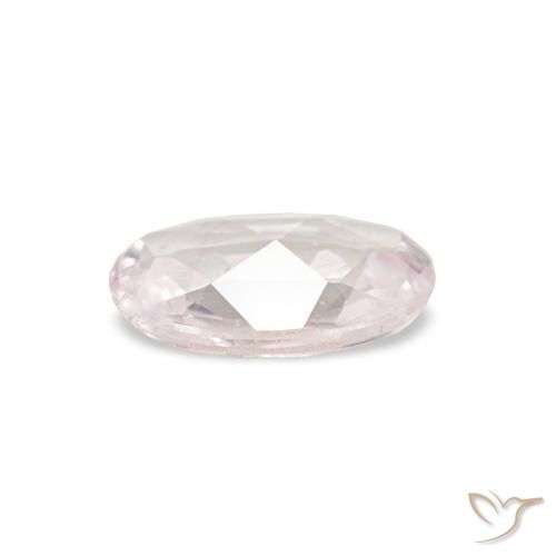 Safira Rosa bem claro Natural 0.30ct, oval, VS
