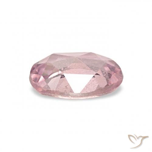 Safira rosa médio Natural 0.57ct, oval, VS