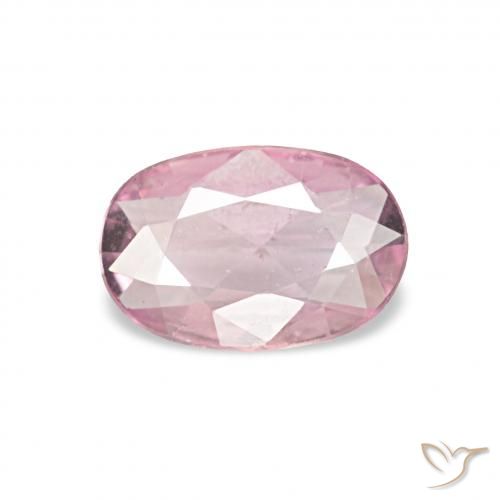 0.34ct Luz rosa Safira Pedras Preciosas, oval, VS