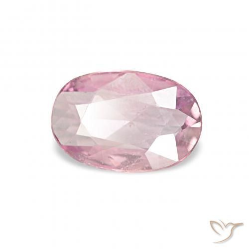 Safira Luz rosa Natural 0.34ct, oval, VS