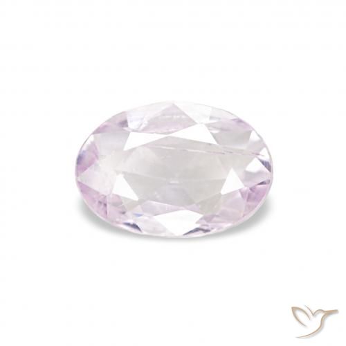 Safira Roxo Rosado Muito Claro Natural 0.36ct, oval, VS