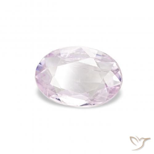 Safira Roxo Rosado Muito Claro Natural 0.36ct, oval, VS