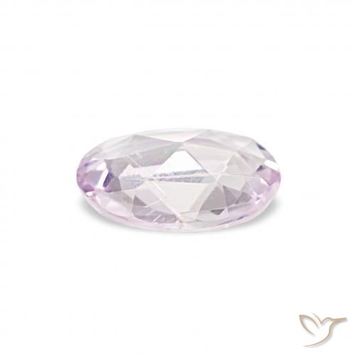 Safira Roxo Rosado Muito Claro Natural 0.36ct, oval, VS