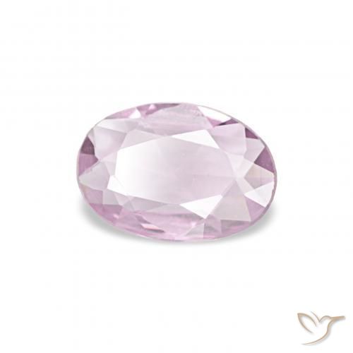 Safira Luz rosa Natural 0.28ct, oval, VVS-VS
