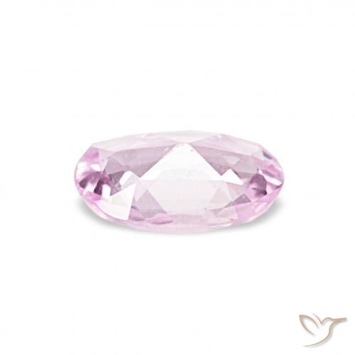 Safira roxo médio Natural 0.40ct, oval, VVS-VS