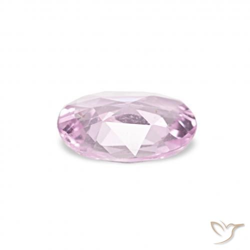Safira roxo médio Natural 0.34ct, oval, VVS-VS