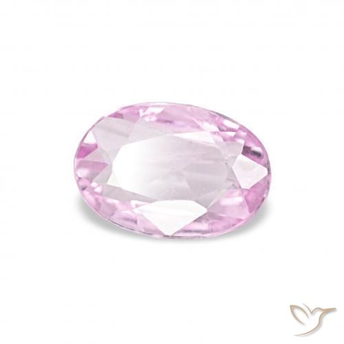 Safira roxo médio Natural 0.33ct, oval, VVS-VS